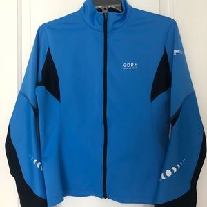 Gore Windstopper Running Jacket Athletic Wind Resistant Medium